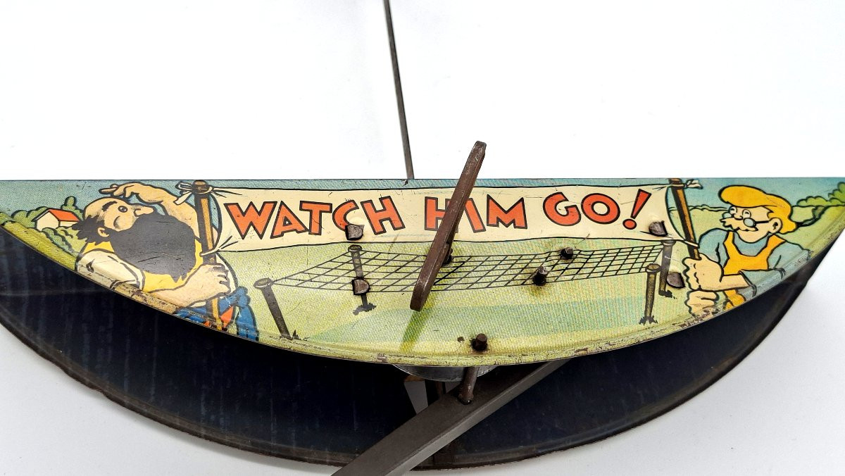 Pinocchio  acrobate  mécanique en  tôle Disney 1939 -photo-2