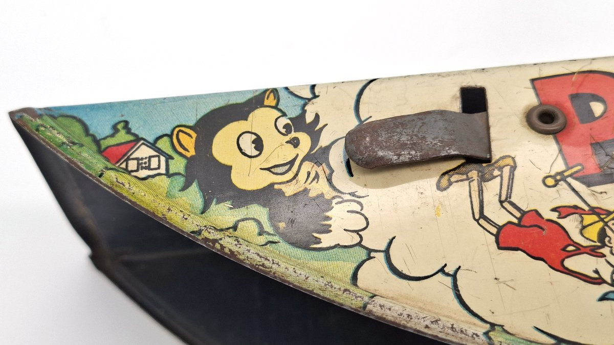 Pinocchio  acrobate  mécanique en  tôle Disney 1939 -photo-5