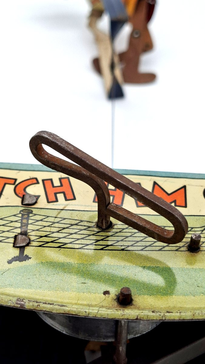 Pinocchio  acrobate  mécanique en  tôle Disney 1939 -photo-6