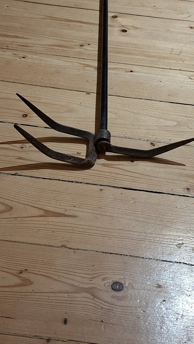 pince à tisons monacale XIXe-photo-3