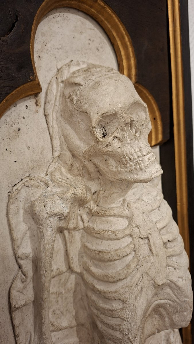 Transi Memento Mori Plaster Medieval Funeral Art-photo-4
