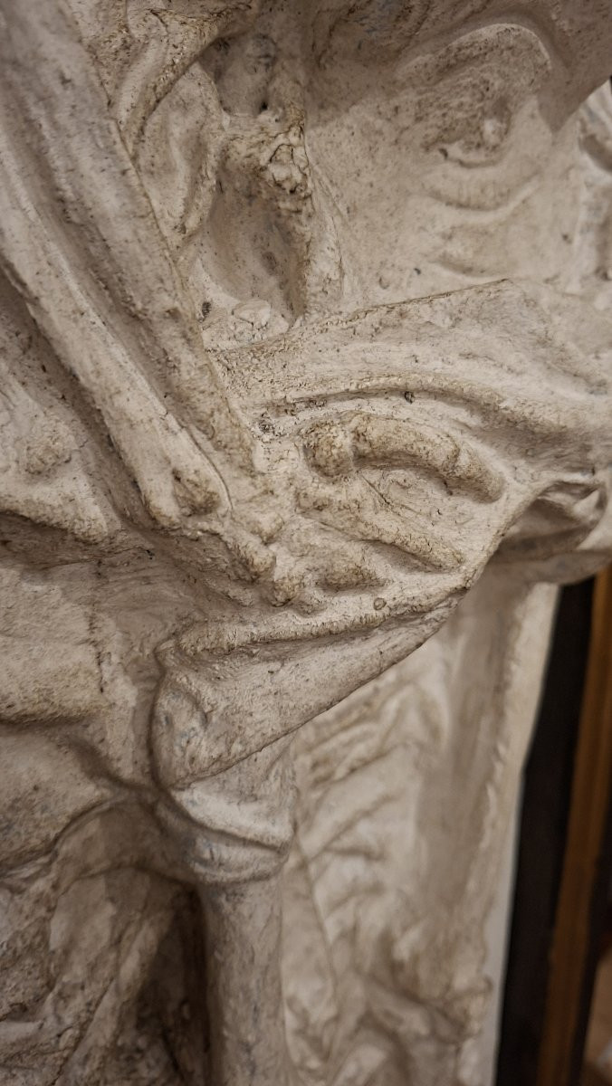 Transi Memento Mori Plaster Medieval Funeral Art-photo-5