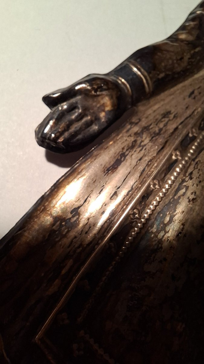 ex voto fillette en argent Italie XIXe-photo-5