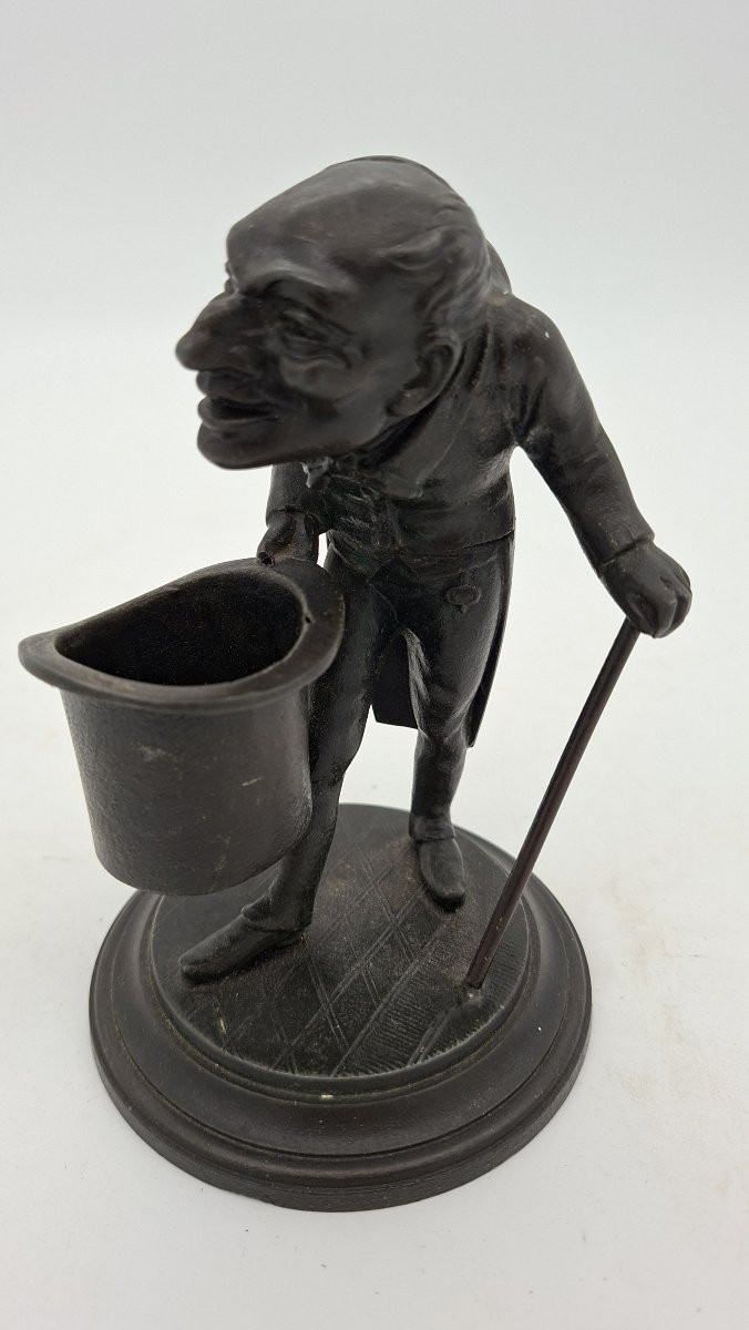 Pyrogen Caricature Of Hunchback 19th Century-photo-3