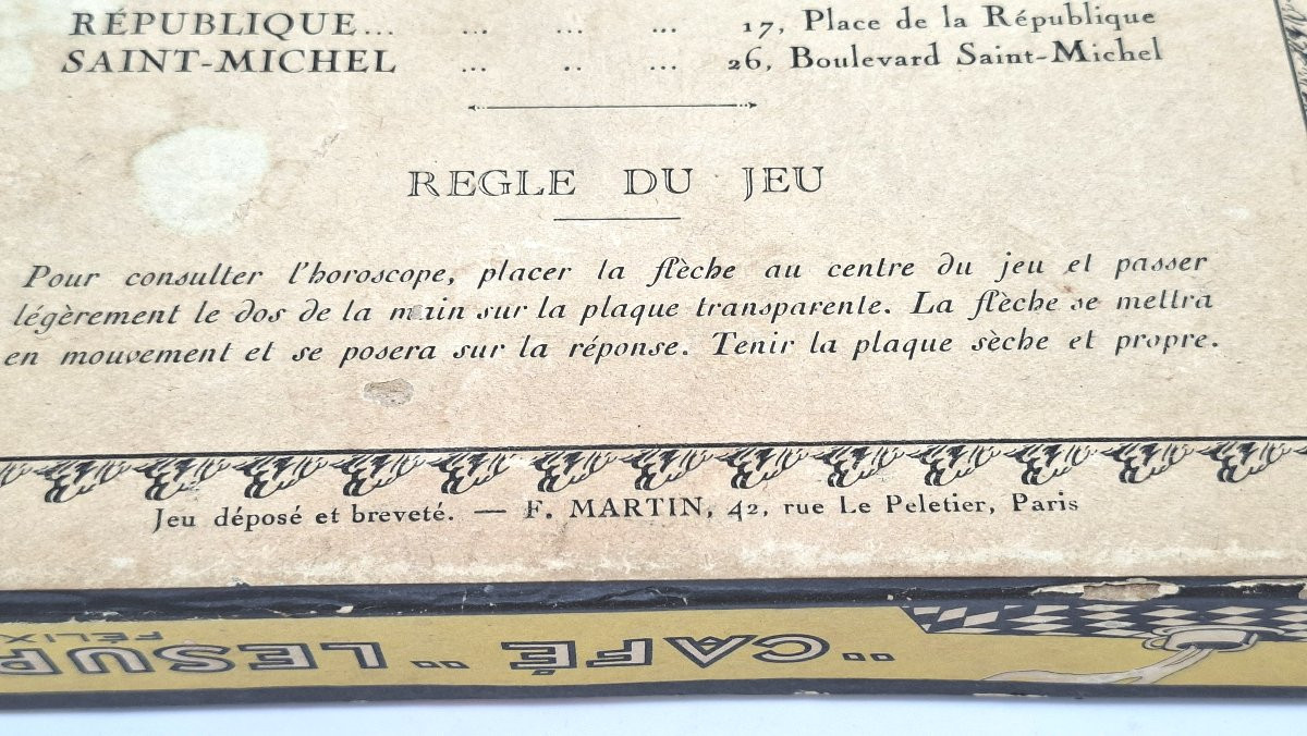 Pub, Bistro Game, Counter Divination, 19th-century Wheel Of Fortune -photo-7