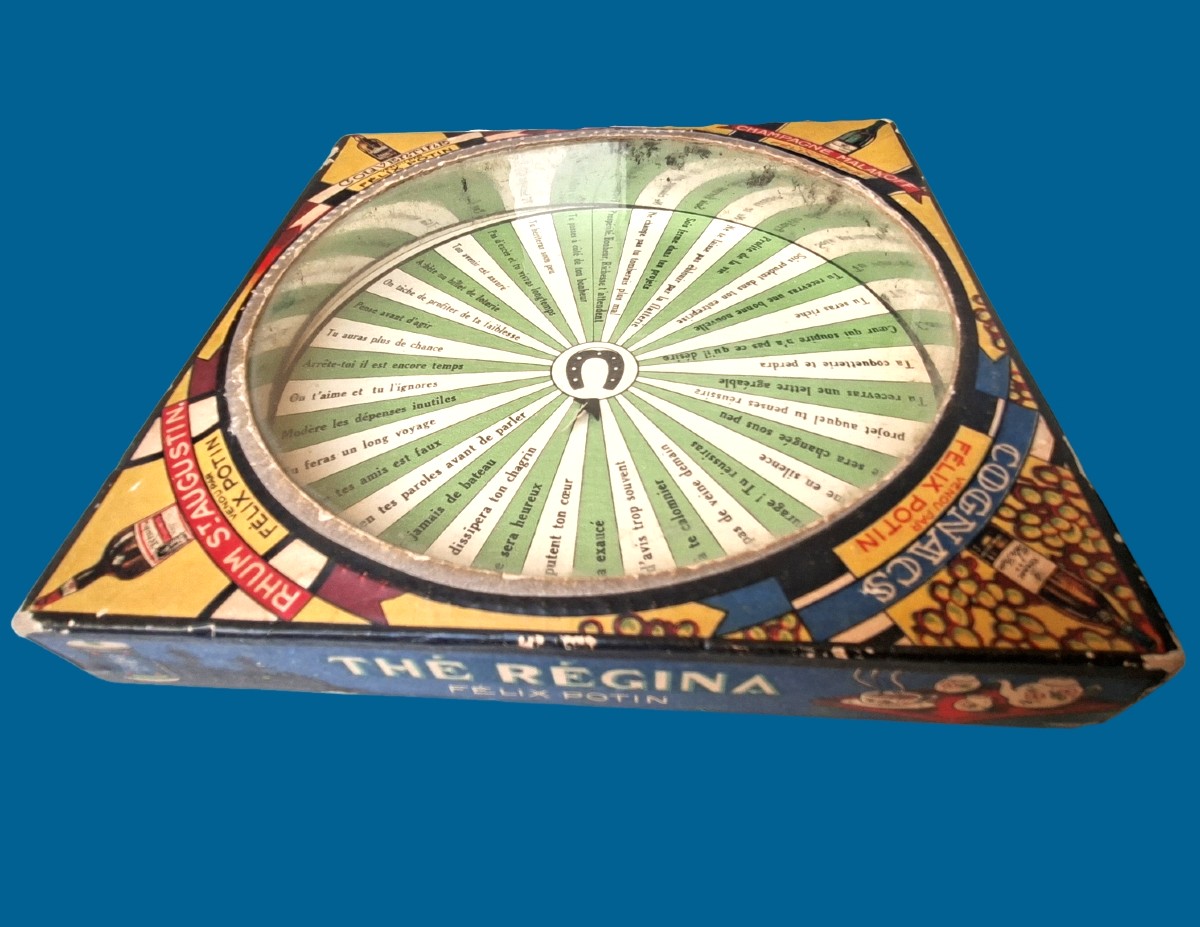 Pub, Bistro Game, Counter Divination, 19th-century Wheel Of Fortune 