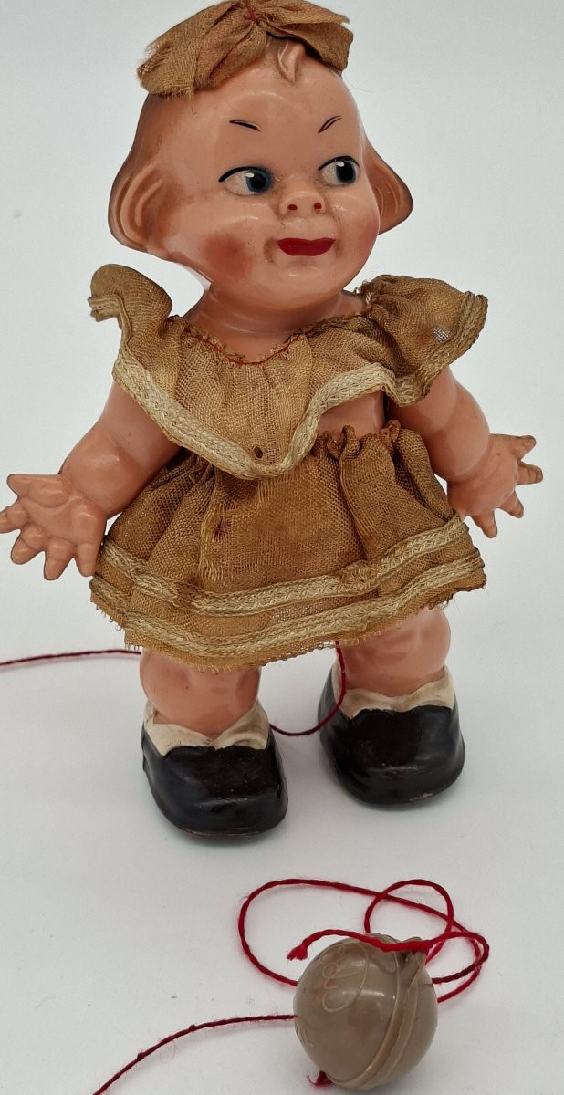 poupée Edi Germany celluloïd qui ne tombe pas-photo-3