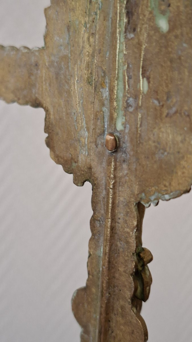 Regency Crucifice With Crystal Reliquary-photo-2