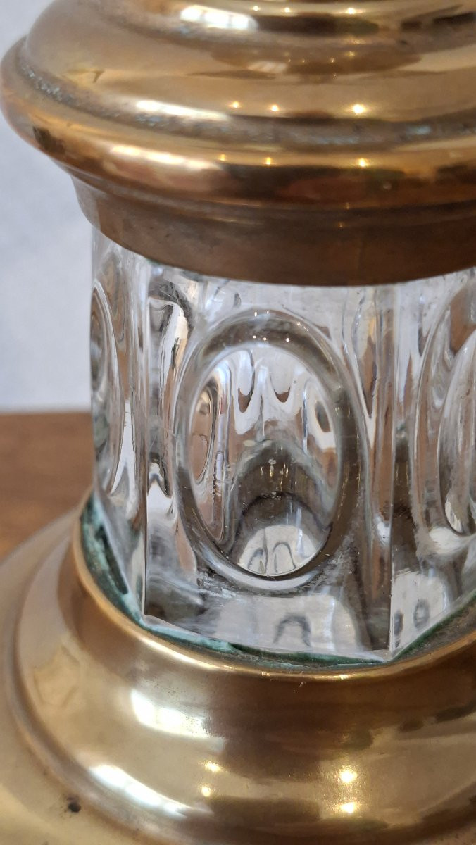 Regency Crucifice With Crystal Reliquary-photo-3