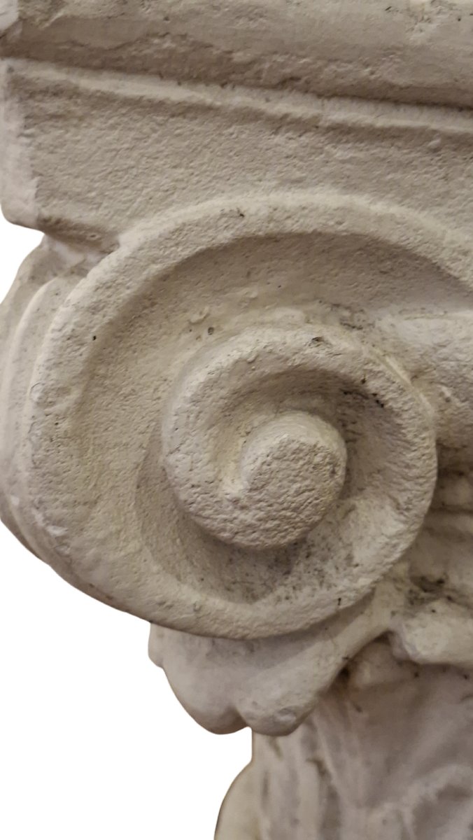 CHAPITEAU CORINTHIEN SOCLE D ’ACADEMIE-photo-2