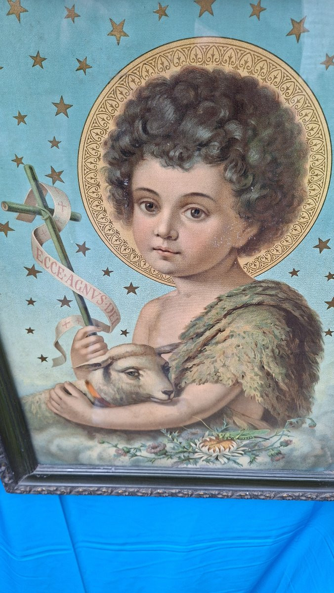 Early Twentieth-century Chromo Pendants With A Gentle Touch.-photo-2