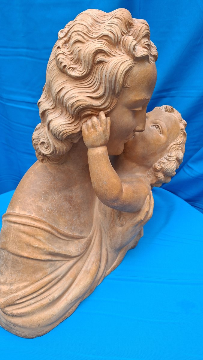 TERRE CUITE  ART DECO   -photo-2