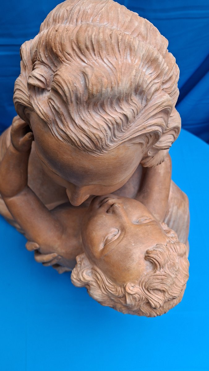 TERRE CUITE  ART DECO   -photo-4