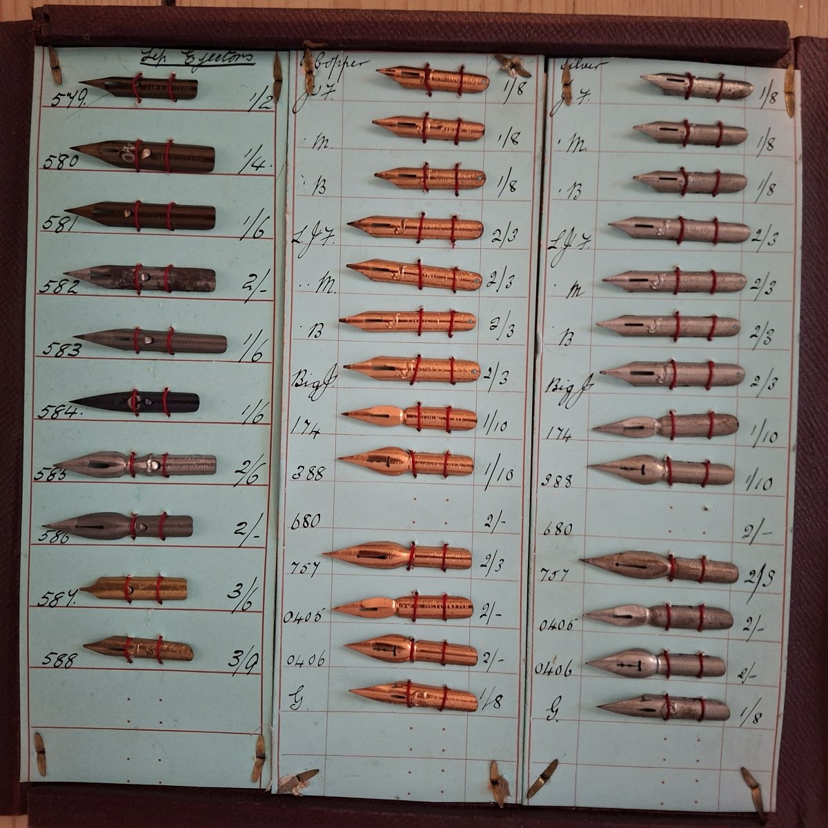Writing Nibs For 19th Century Representants-photo-3