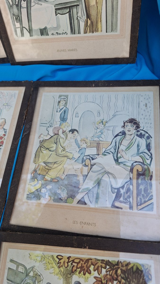 GRAVURES PUBLICITAIRES  ART DECO  GEORGES  PAVIS -photo-3