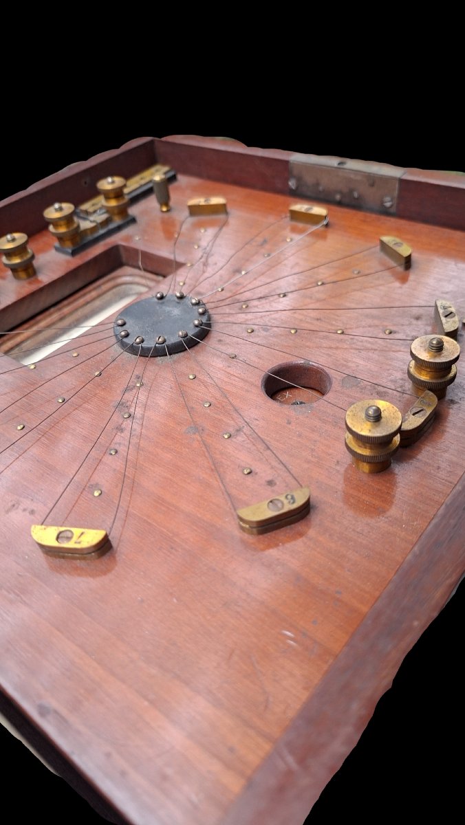 science electrique en costume d'acajou-photo-3