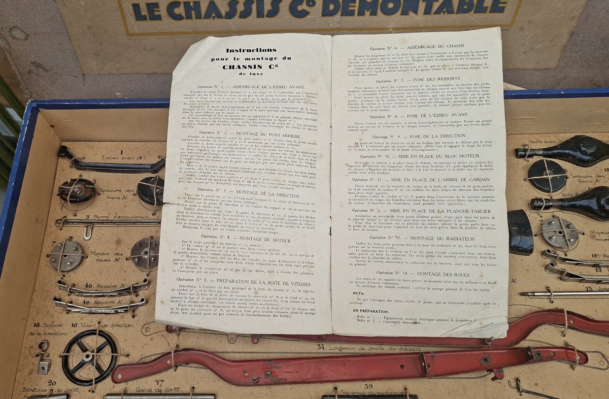 JOUET CITROEN DE 1929 A MONTER-photo-2