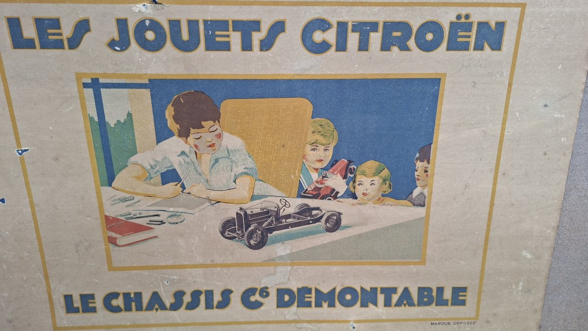 JOUET CITROEN DE 1929 A MONTER-photo-2