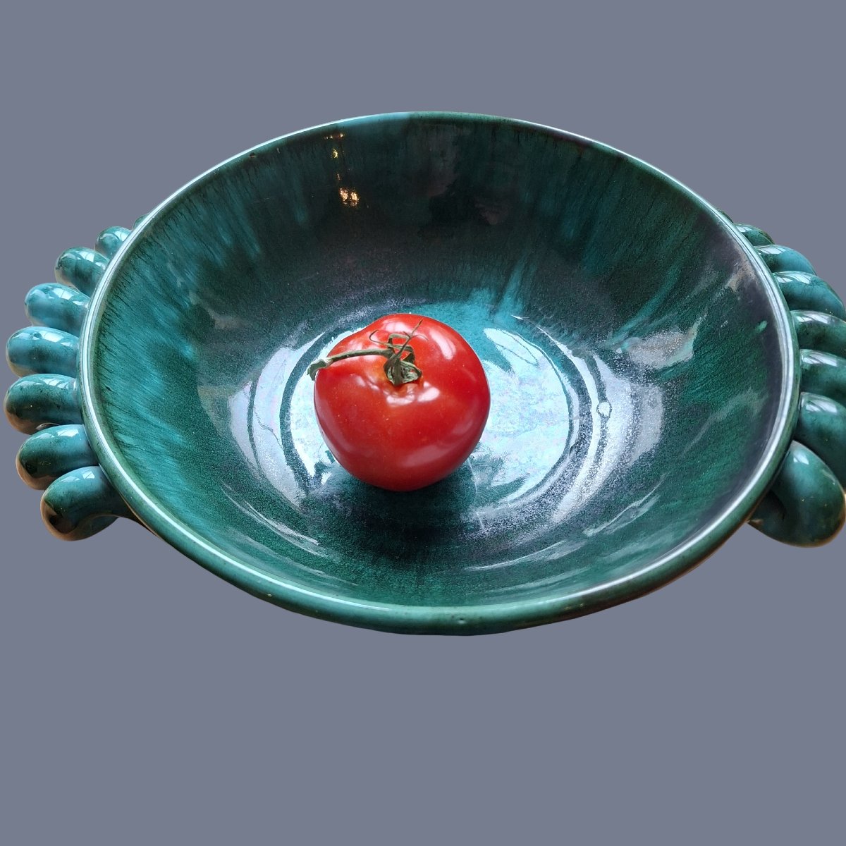 coupe a fruits ou plat signé Alexandre-photo-2