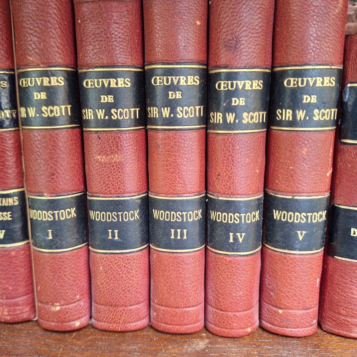 petits livres abondants de Walter Scott, 1827-photo-4