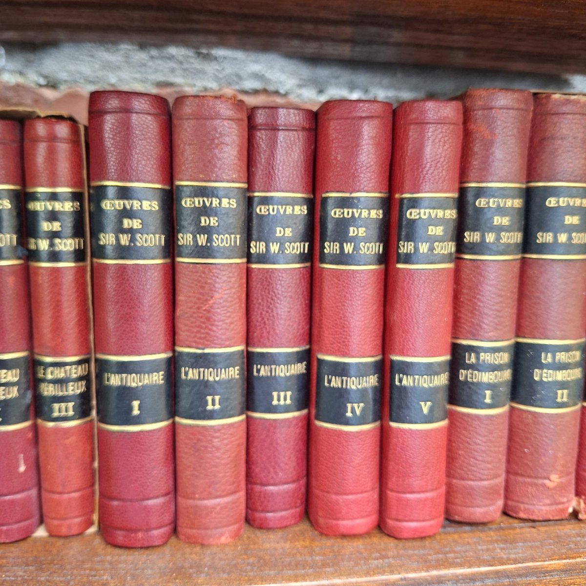 petits livres abondants de Walter Scott, 1827-photo-1