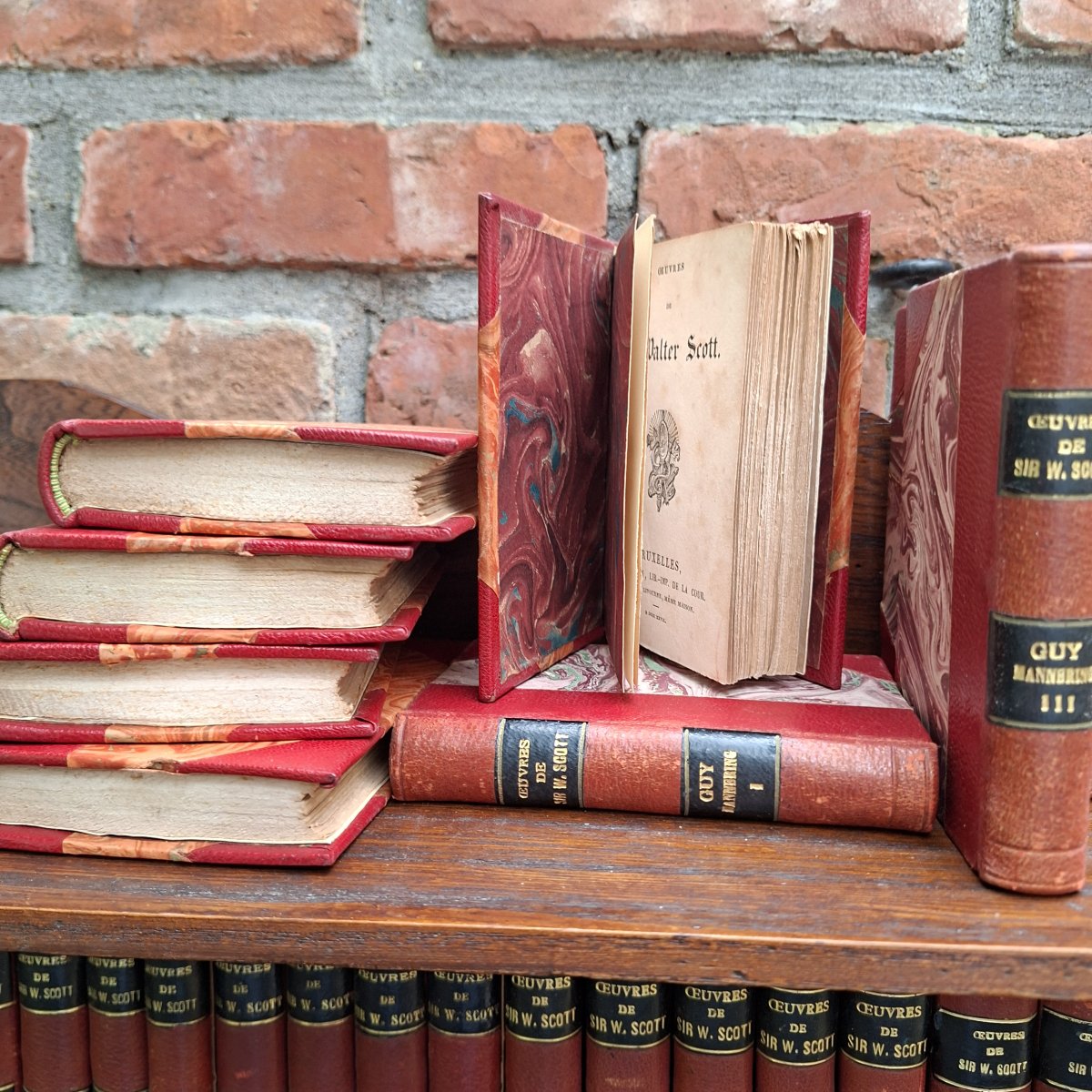 petits livres abondants de Walter Scott, 1827-photo-3