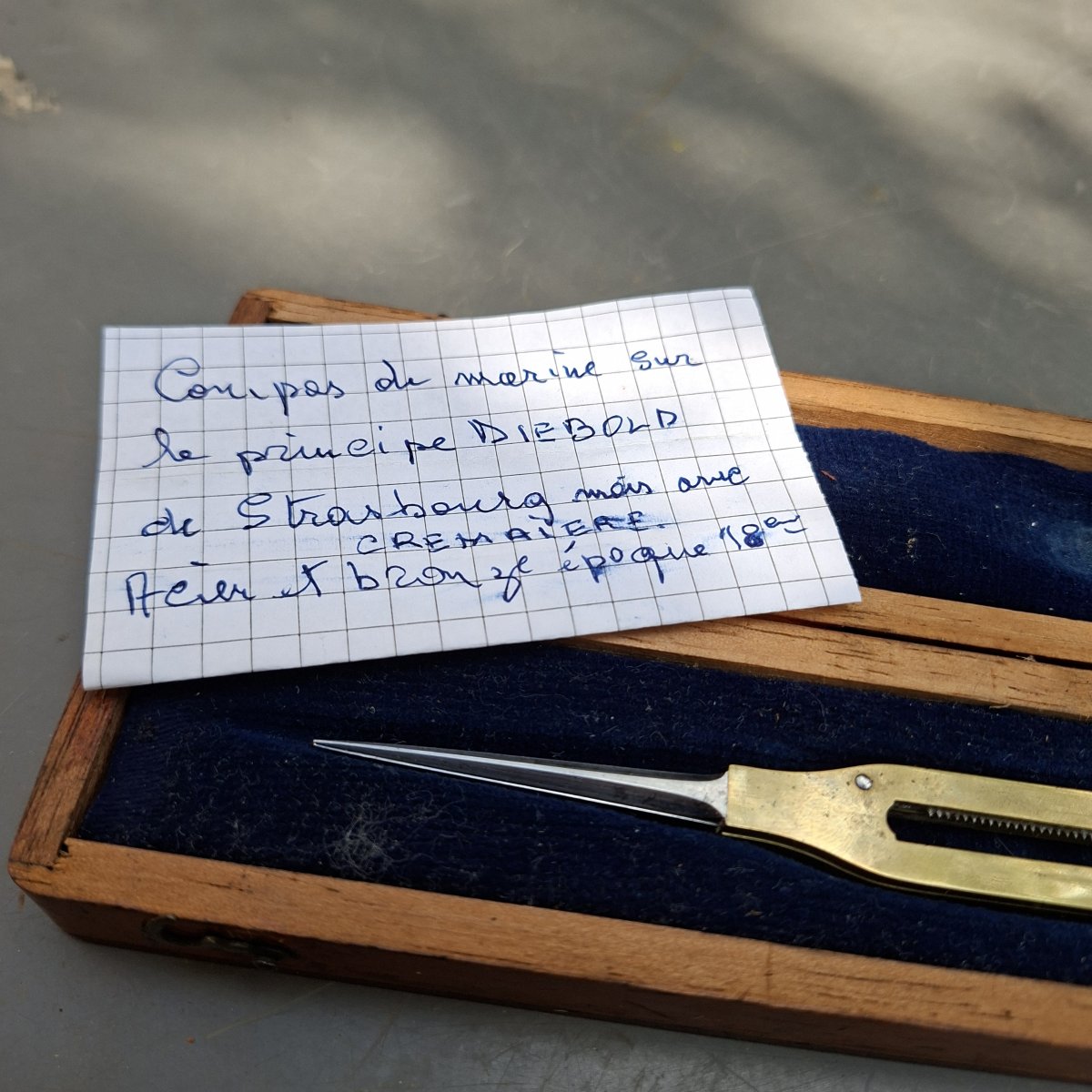 Highly Accurate Brass And Steel Marine Protractor With A Reduction Mechanism-photo-3