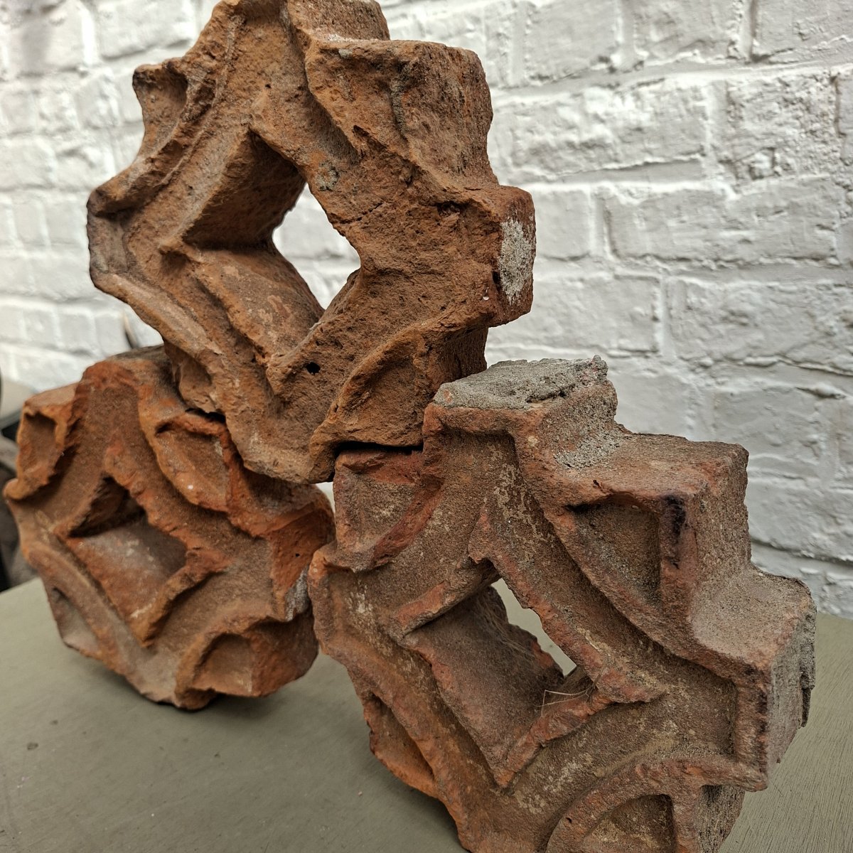 Three Bricks Of Tuscan Renaissance Trellises -photo-2