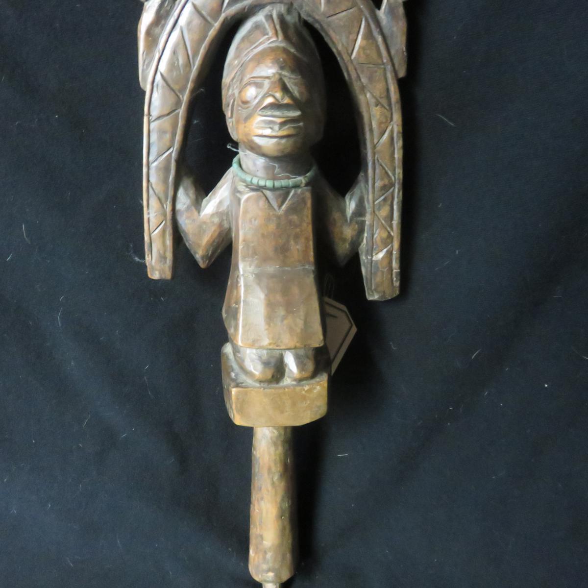 Sceptre Shango Yoruba Du Nigeria-photo-1