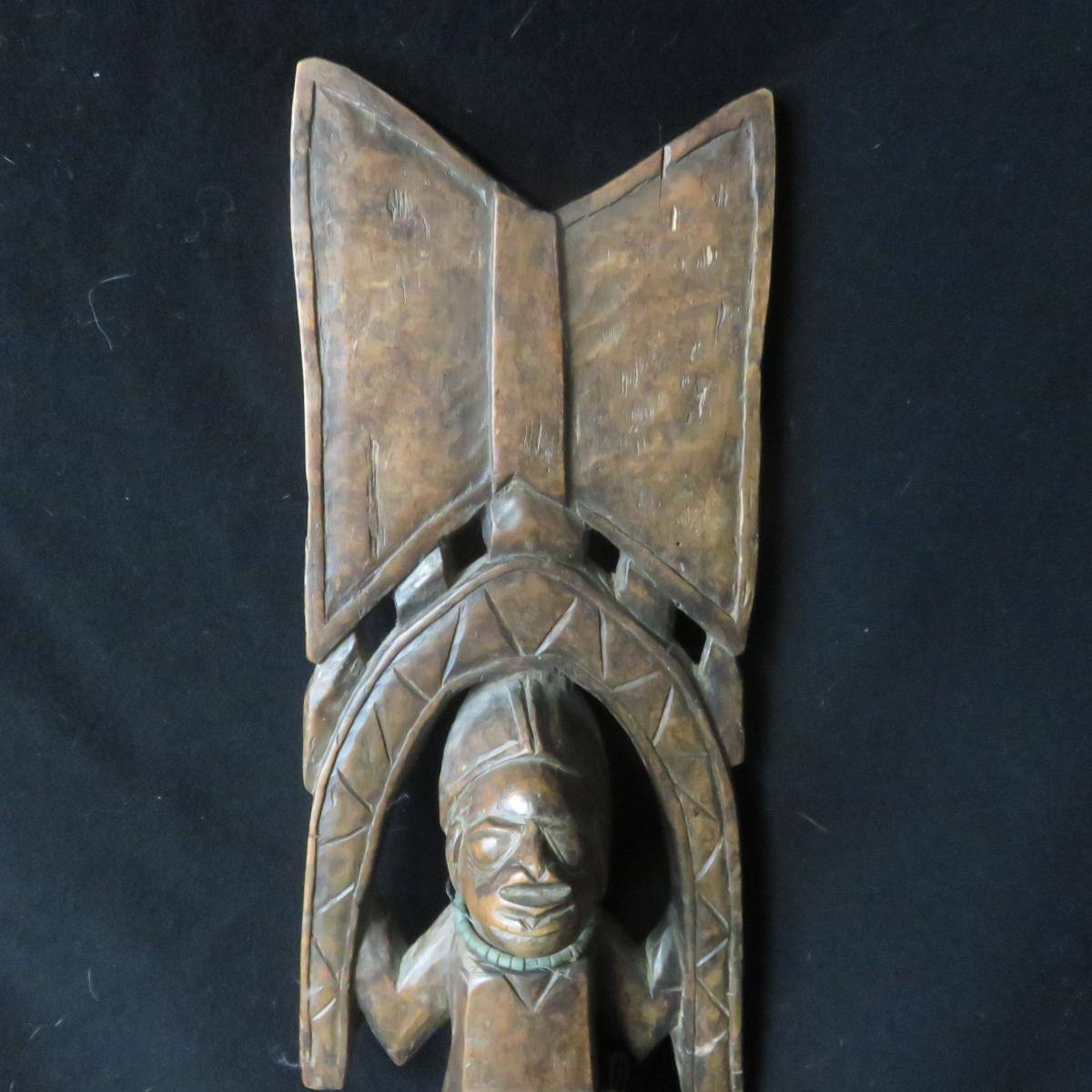  Sceptre Shango Yoruba ... authentique
