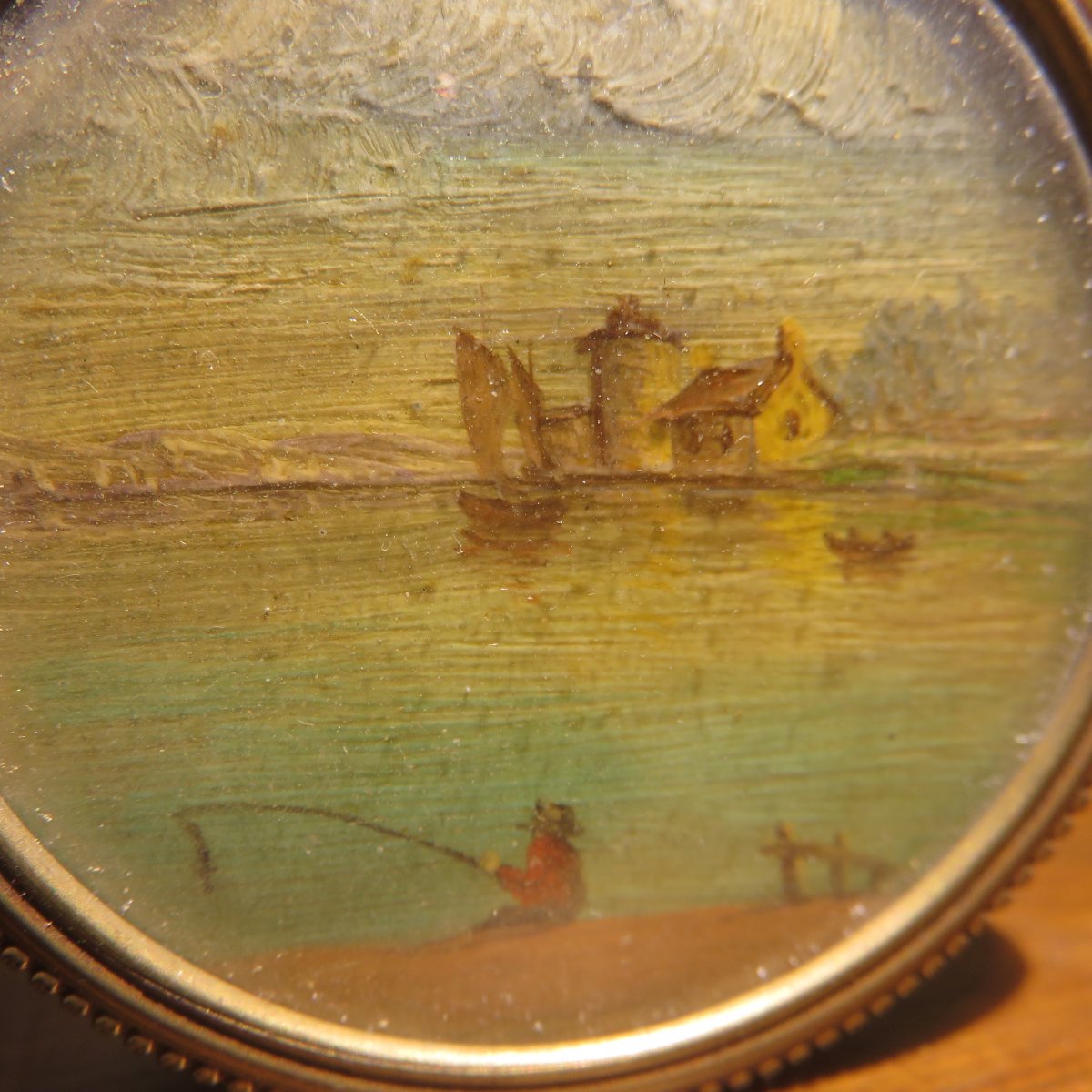 Boite de Galante et  Peinture Miniature -photo-3