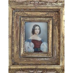 Portrait Diaphane D’une élégante