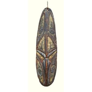 masque initiatique Sepik, Papouasie- Nouvelle Guinée