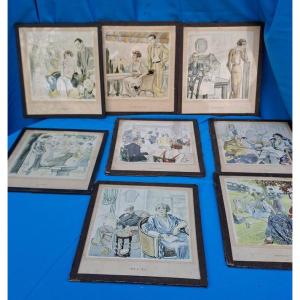 Advertising Engravings Art Deco Georges Pavis