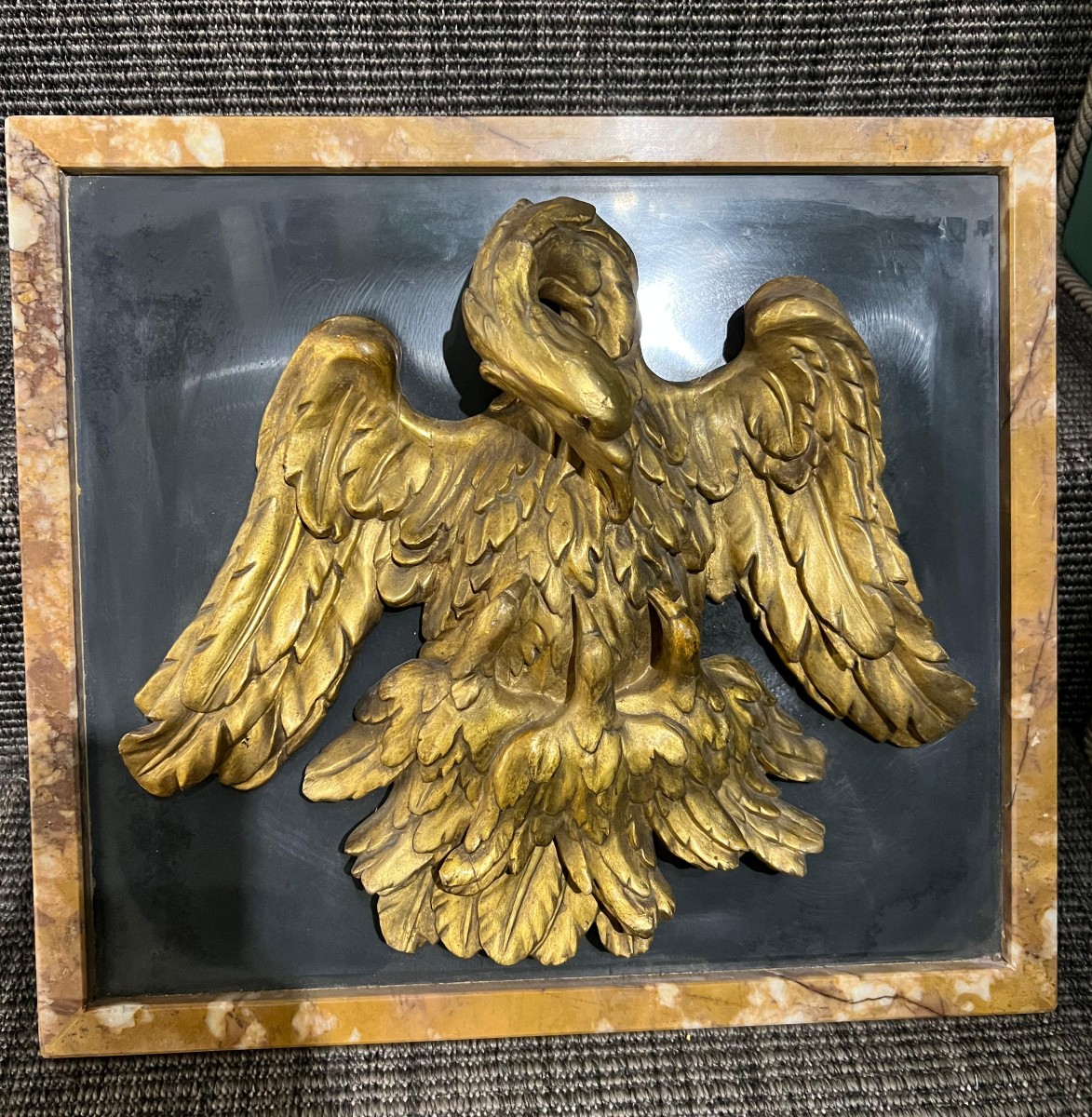 Gilt Wood High Relief. Sicilian Baroque, 18th Century