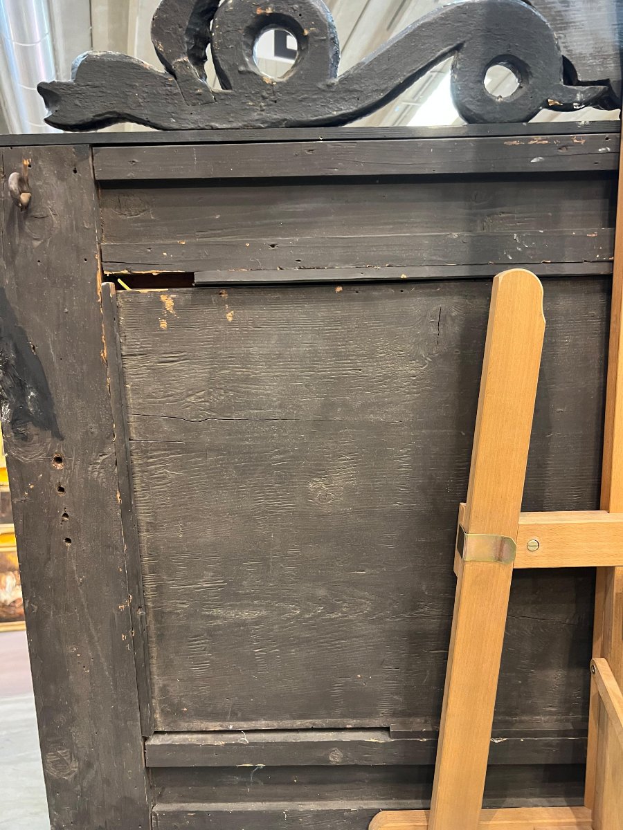 Inlaid Decorative Panel. Lombardy, Early 19th Century.-photo-3