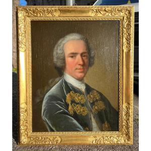 Portrait Of A Gentleman From The French School. Louis XVI Period