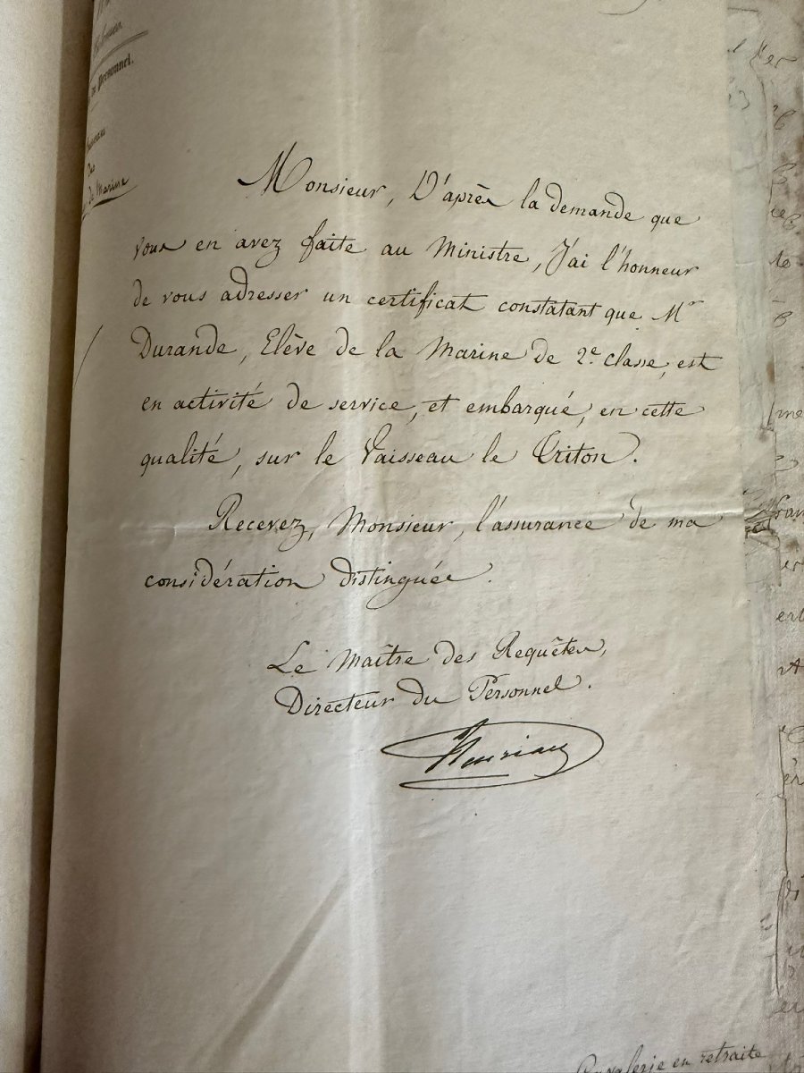 Empire And Restoration Cavalier Diploma Set-photo-1