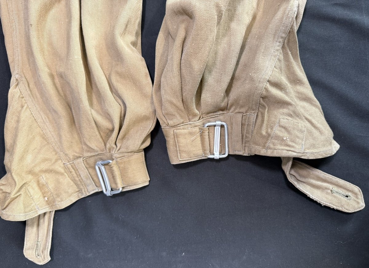 pantalon parachutiste tropicale luftwaffe "RAMCKE"-photo-2