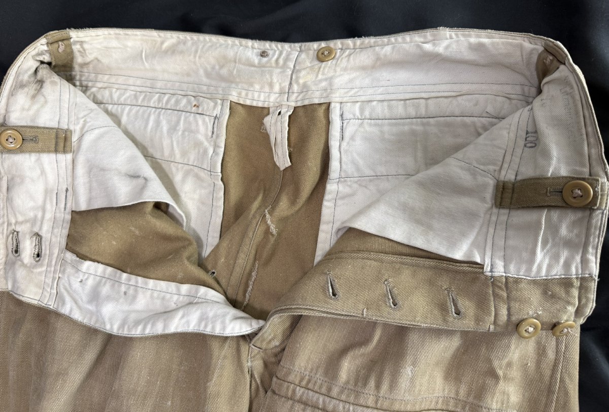 pantalon parachutiste tropicale luftwaffe "RAMCKE"-photo-4