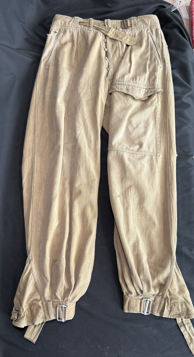 pantalon parachutiste tropicale luftwaffe "RAMCKE"