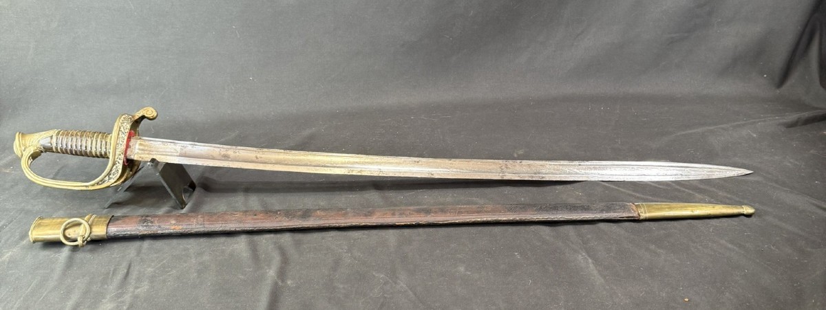 sabre officier infanterie mle 1845