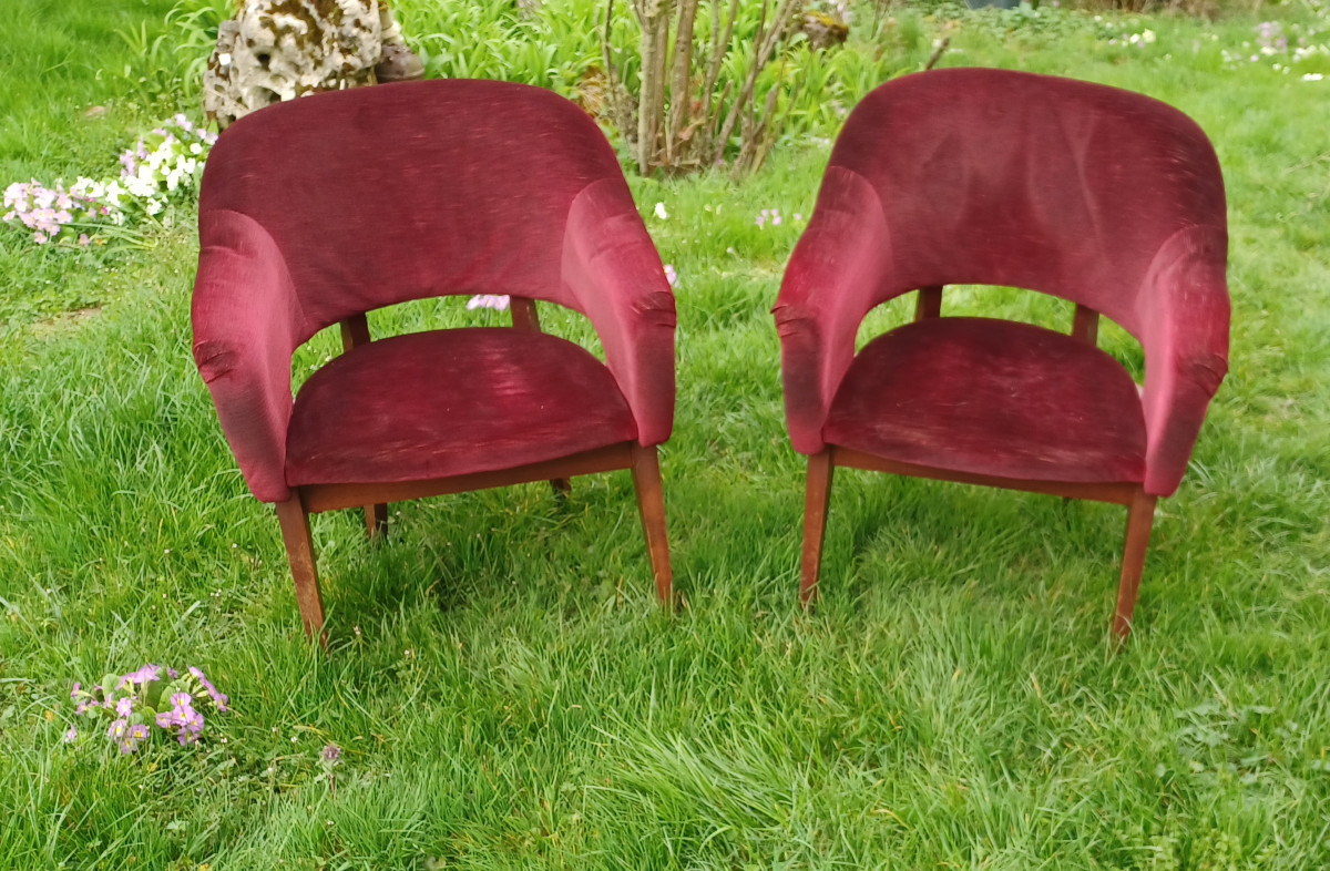 Charles Ramos Armchairs 