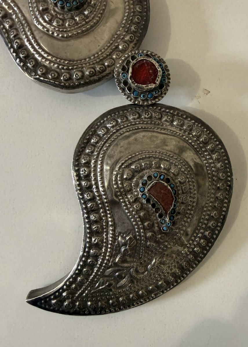 boucle de ceinture ottomane argent-photo-2