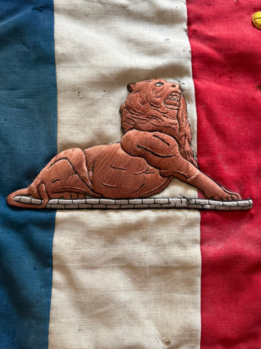 Fanion du 172e Régiment d’Infanterie – Première Guerre mondiale-photo-2