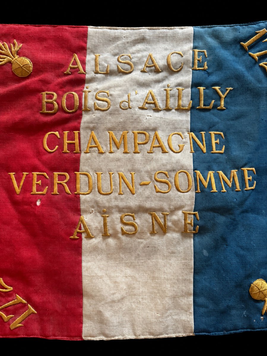 Fanion du 172e Régiment d’Infanterie – Première Guerre mondiale-photo-2