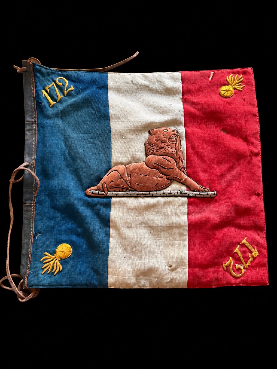 Fanion du 172e Régiment d’Infanterie – Première Guerre mondiale