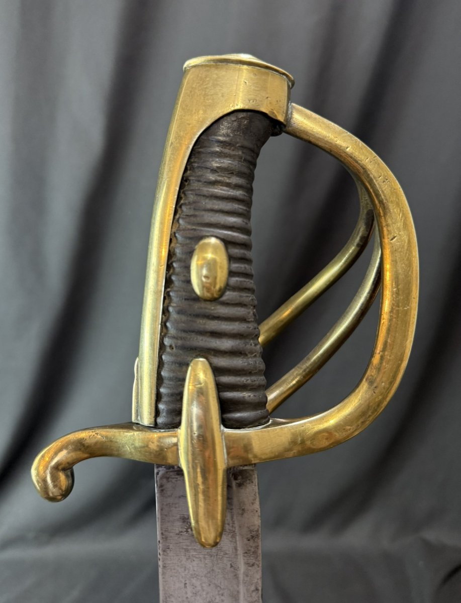 Sabre de cavalerie légère modèle An XI – Confédération du Rhin – Premier Empire-photo-2
