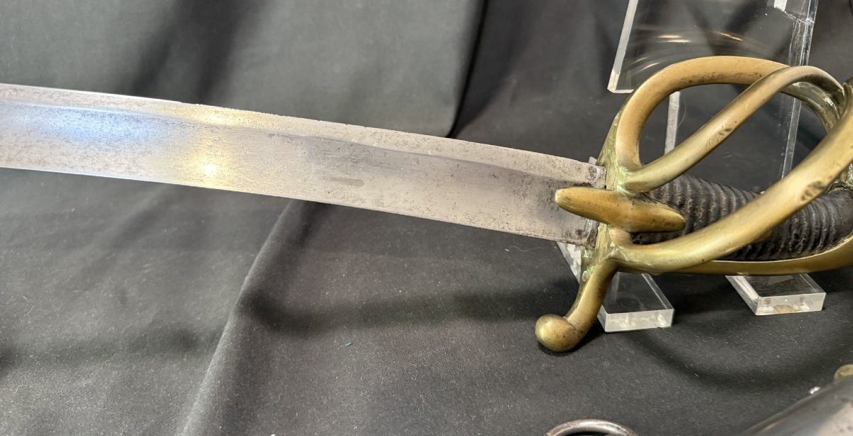 Sabre de cavalerie légère modèle An XI – Confédération du Rhin – Premier Empire-photo-4