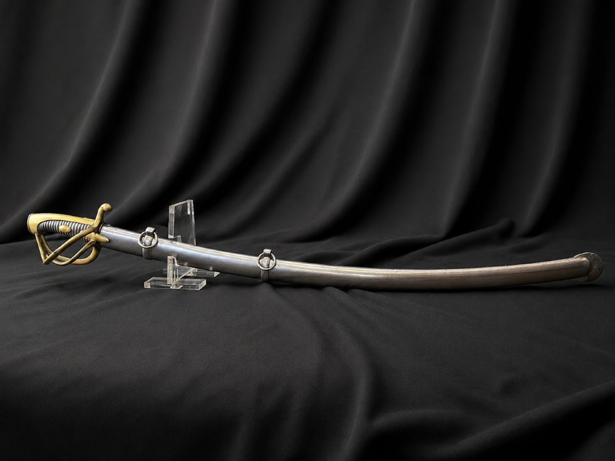 Sabre de cavalerie légère modèle An XI – Confédération du Rhin – Premier Empire-photo-8